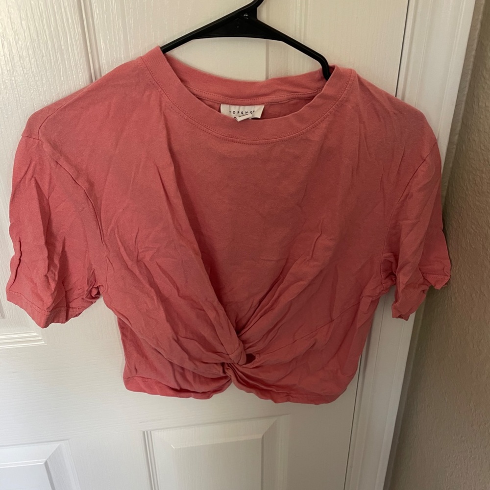 Topshop Cropped Tee